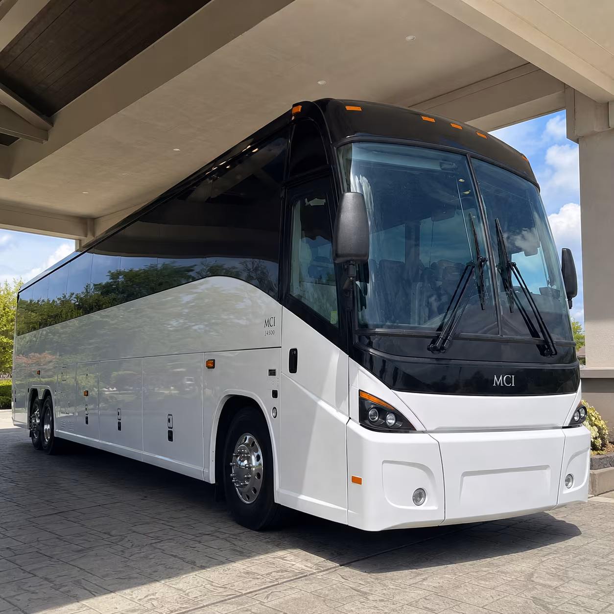 charter buses for greenwich corporate events and off site meetings