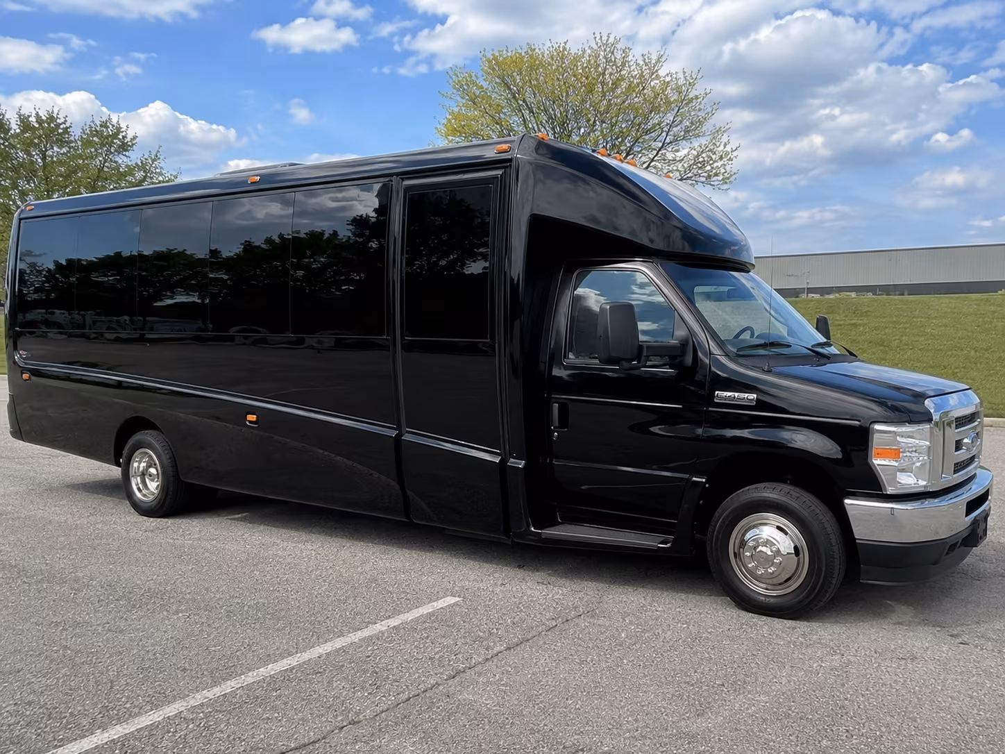 employee shuttle buses for greenwich office parks and metro north commuters