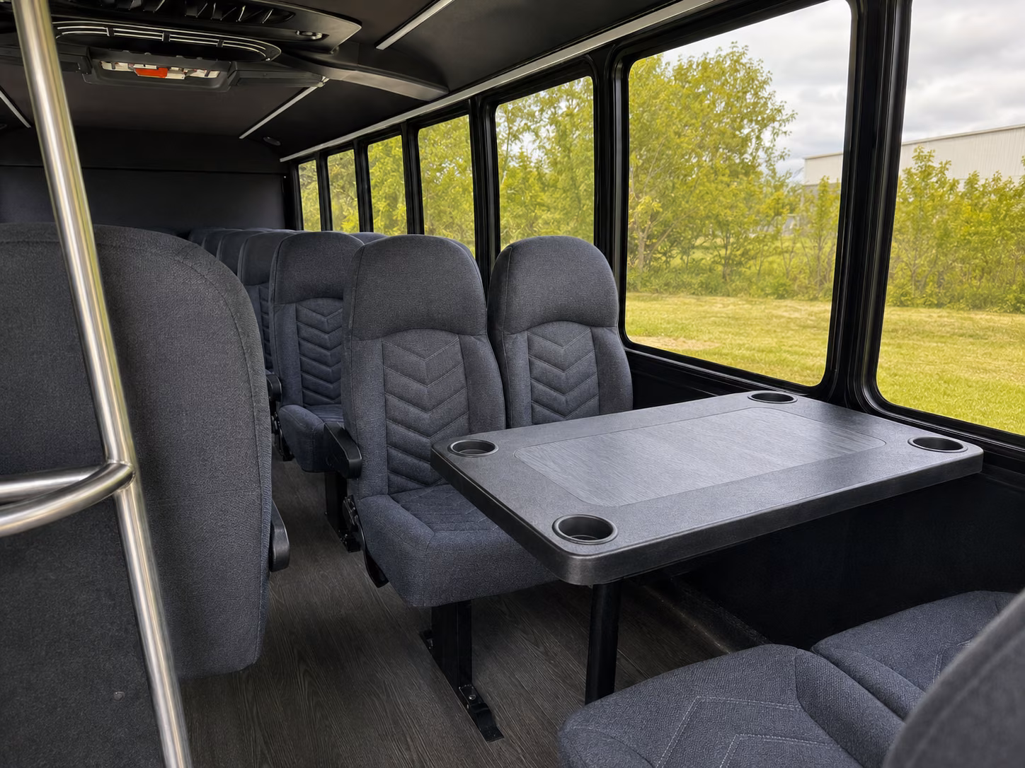 greenwich 15 passenger minibus inside