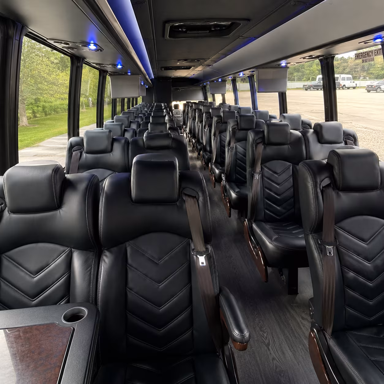 greenwich 30 passenger minibus inside