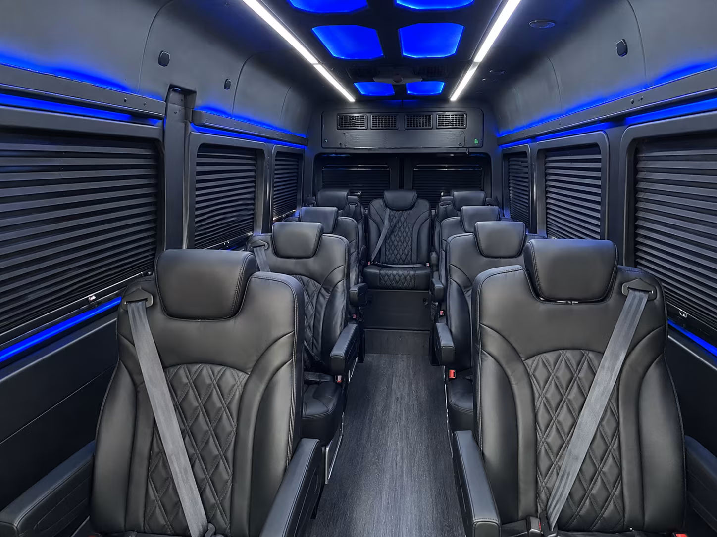 greenwich airport transportation onboard seating