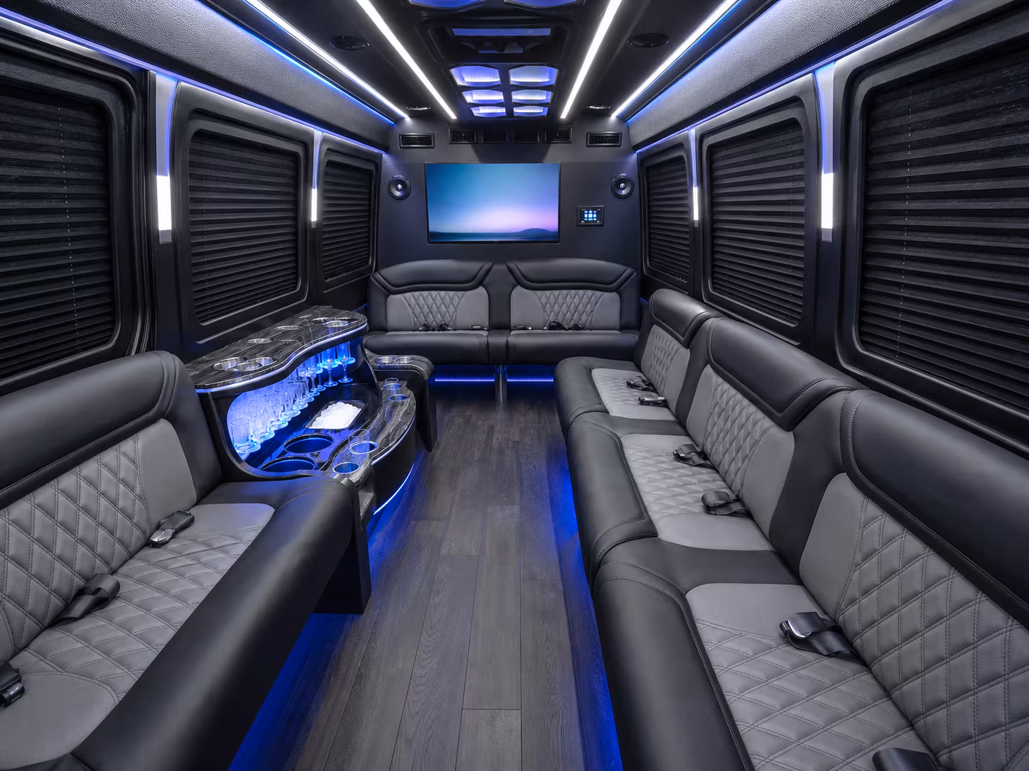 greenwich employee transportation onboard seating