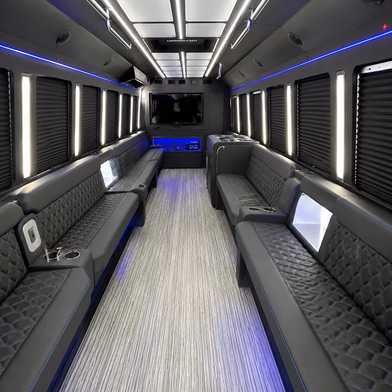 greenwich party bus rentals inside