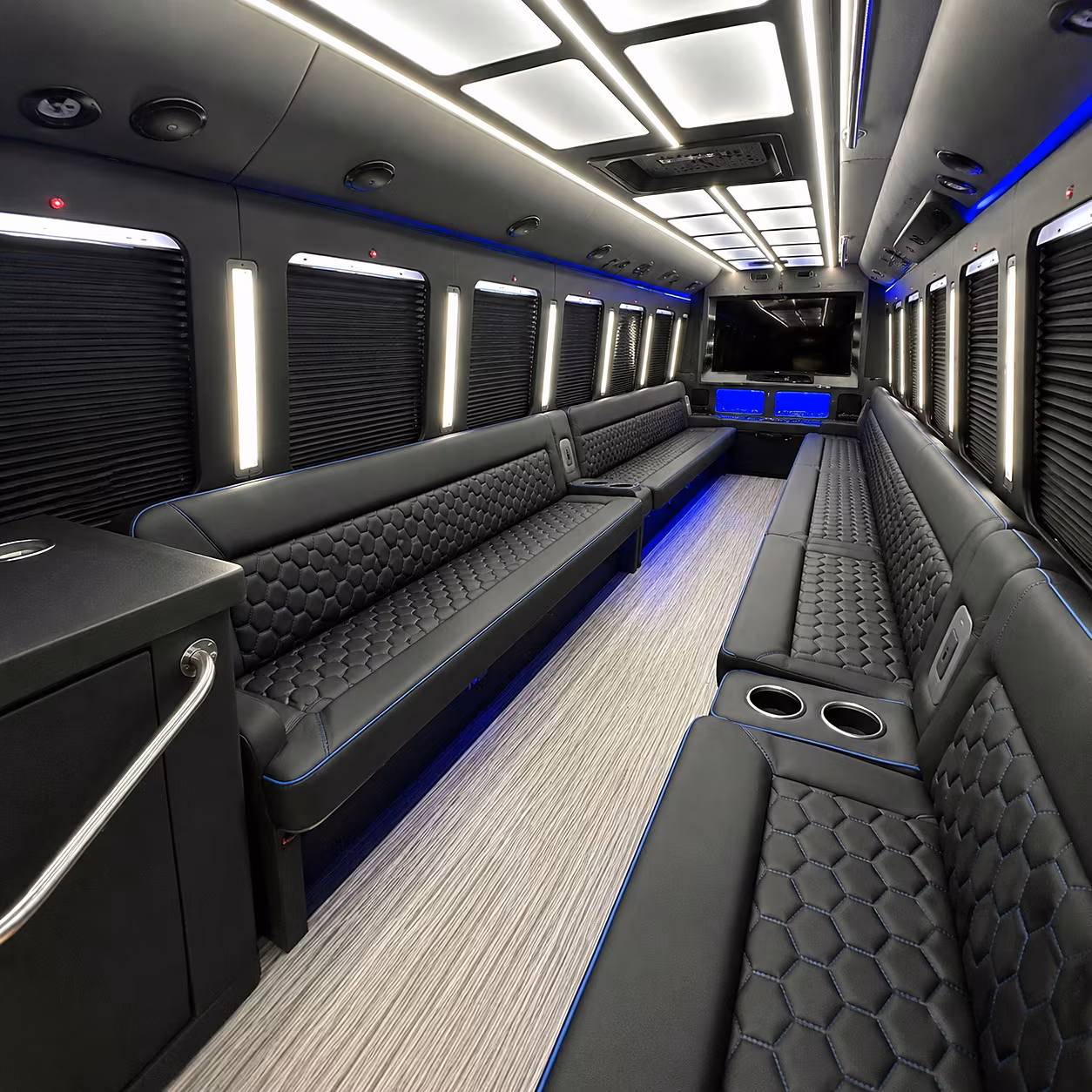 party buses for greenwich wedding parties and bridal groups