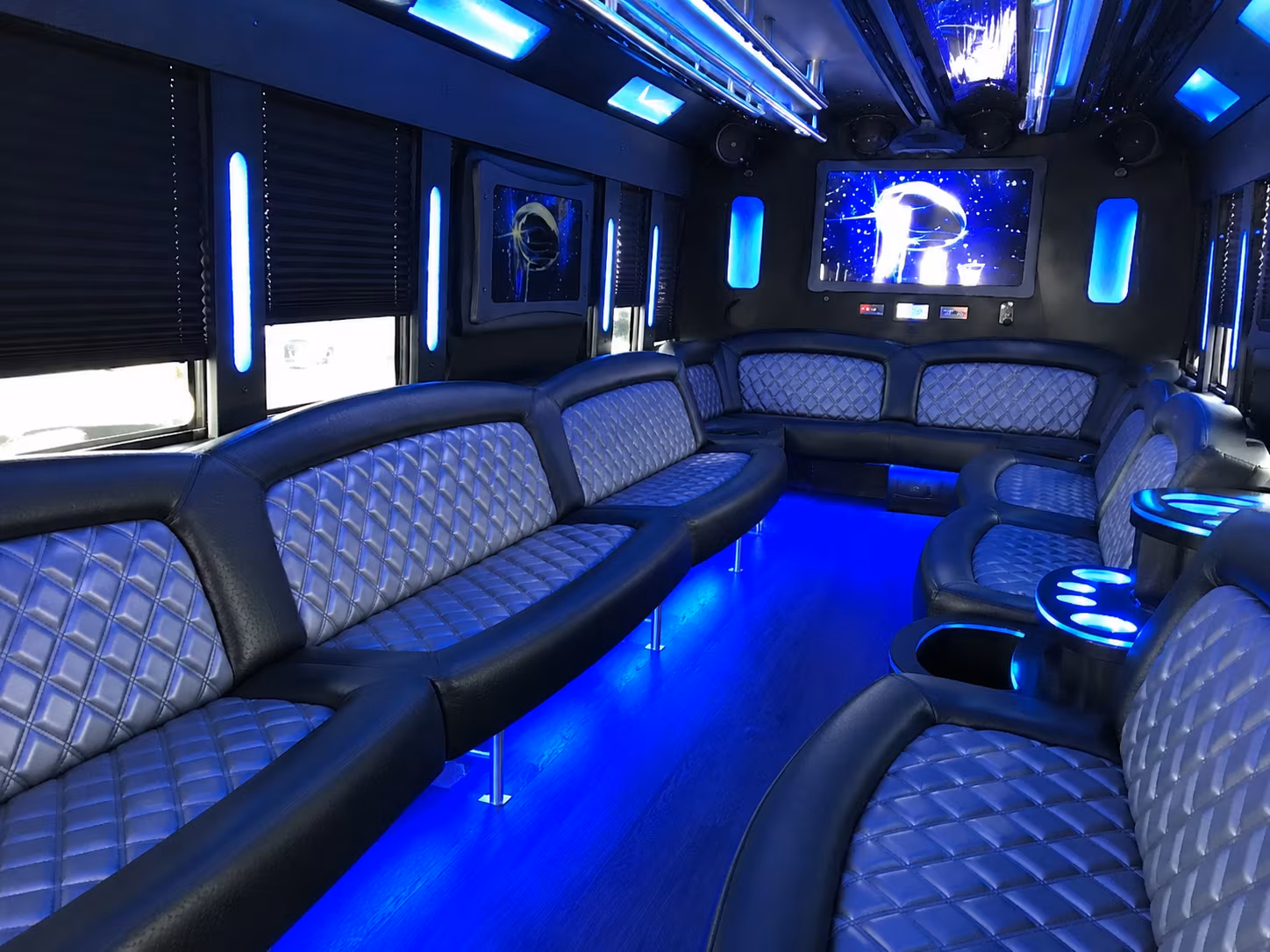 sporting events greenwich party bus rental